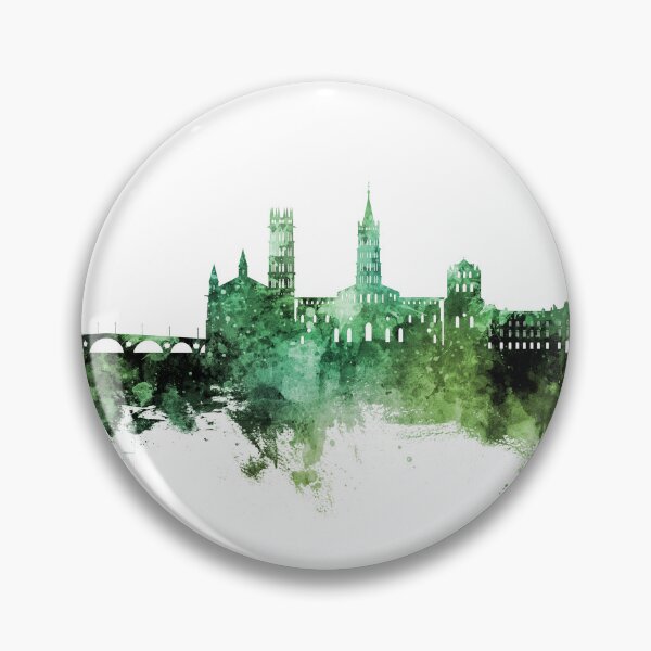Item preview, Toulouse France Skyline designed and sold by ArtPrints.
