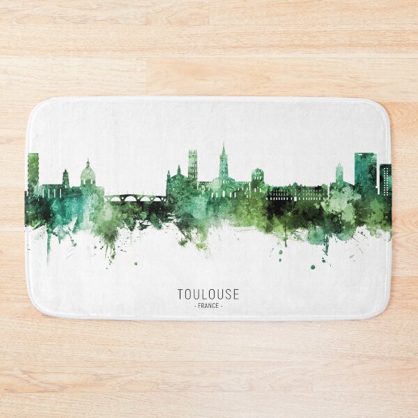 Item preview, Toulouse France Skyline designed and sold by ArtPrints.