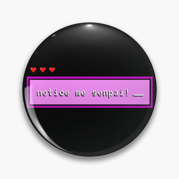 Item preview, Notice Me Senpai! Purple and Red designed and sold by quinellie.