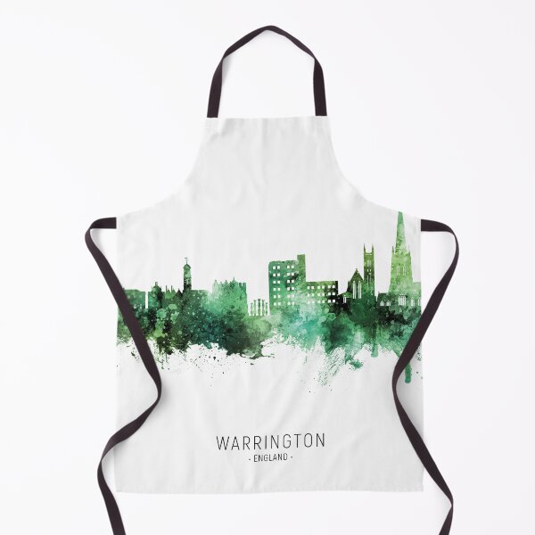Item preview, Warrington England Skyline designed and sold by ArtPrints.