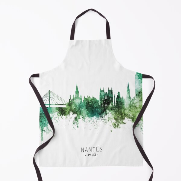Item preview, Nantes France Skyline designed and sold by ArtPrints.