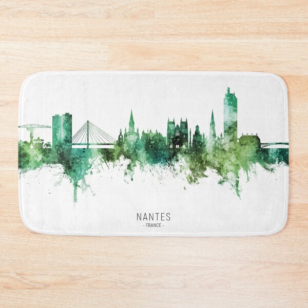 Item preview, Nantes France Skyline designed and sold by ArtPrints.