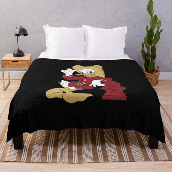 Item preview, Funny Donald Duck Firefighter designed and sold by JennieDreher.