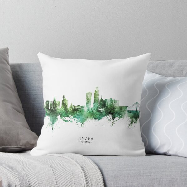 Item preview, Omaha Nebraska Skyline designed and sold by ArtPrints.
