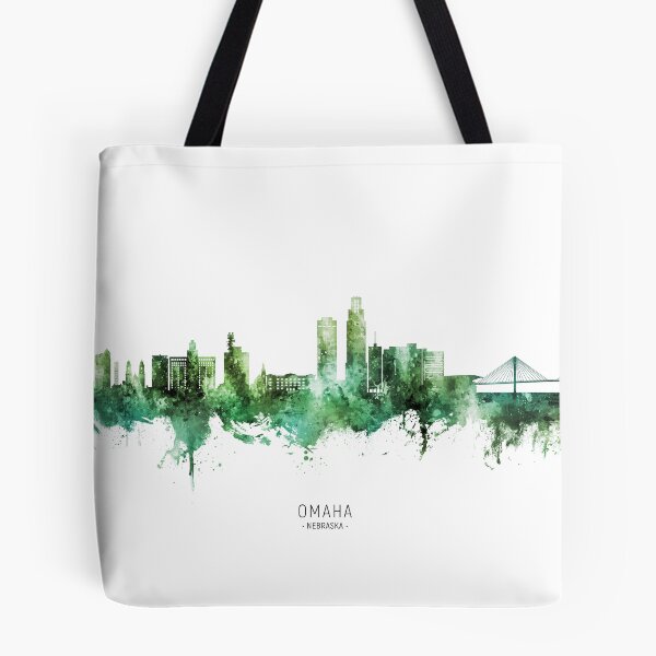 Artikelvorschau, Omaha Nebraska Skyline entworfen und verkauft von ArtPrints.