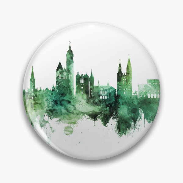 Item preview, Braunschweig Germany Skyline designed and sold by ArtPrints.
