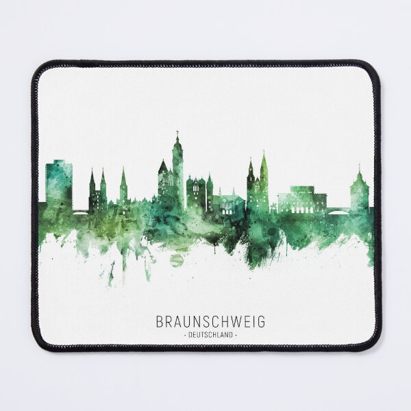 Item preview, Braunschweig Germany Skyline designed and sold by ArtPrints.