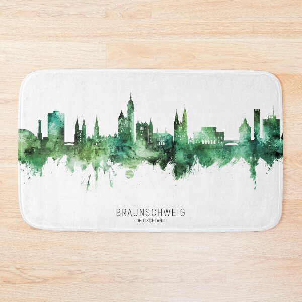 Item preview, Braunschweig Germany Skyline designed and sold by ArtPrints.