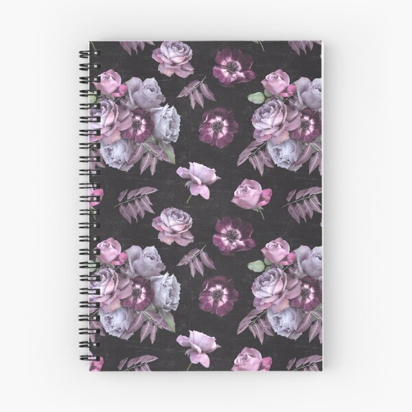 Aperçu de l'œuvre Roses violettes et anémone créée et vendue par RinaMDesigns.