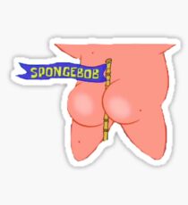 Patrick's Butt Sticker