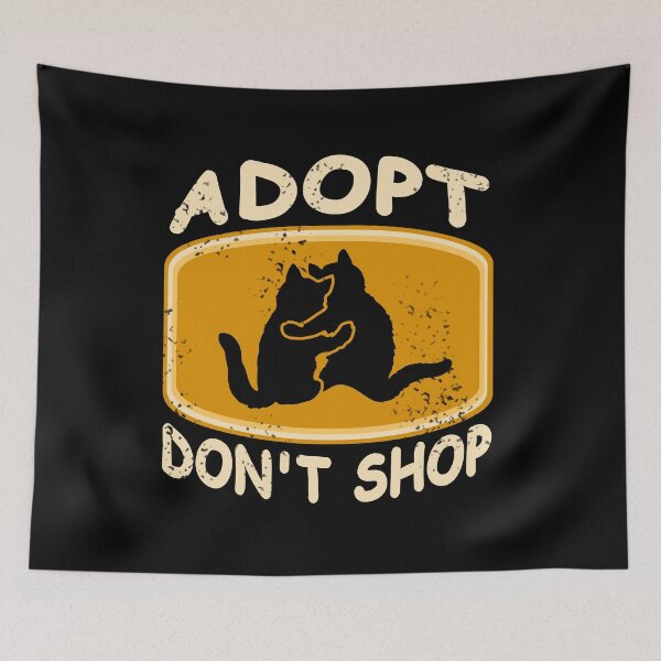 Item preview, Adopt don't Shop designed and sold by NeXore.
