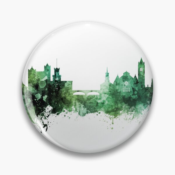 Item preview, Nashua New Hampshire Skyline designed and sold by ArtPrints.
