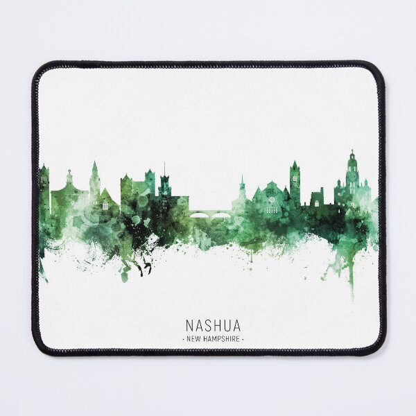 Item preview, Nashua New Hampshire Skyline designed and sold by ArtPrints.