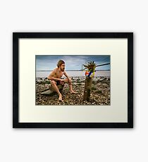 Hullywood Icon - Jim Wardlaw Framed Print