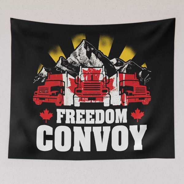 Item preview, Freedom Convoy Canada 2022 - proud member of the small fringe minority Gift designed and sold by Desibeau.
