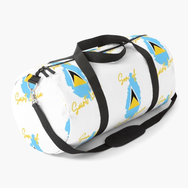 Item preview, Son of Saint Lucia Map Flag designed and sold by NovawayDirect.
