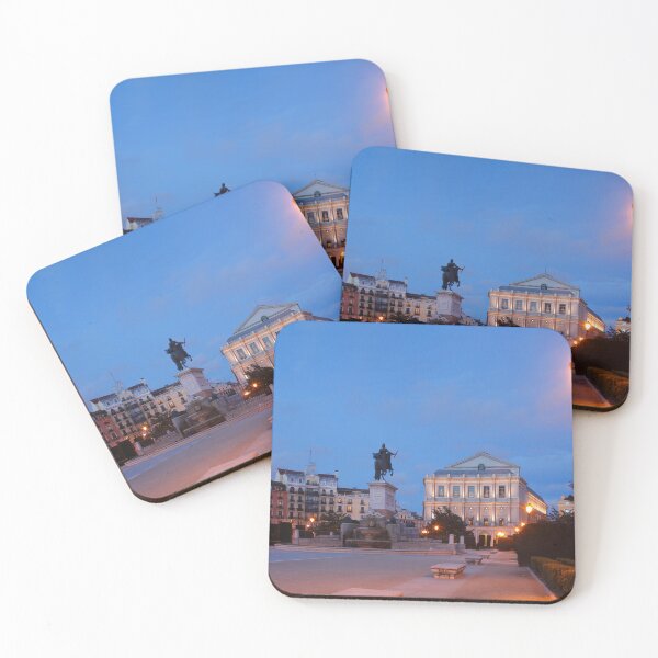 Item preview, Theatro Real at Plaza de Oriente at dusk, Madrid, Spain designed and sold by Torsten  Krüger.