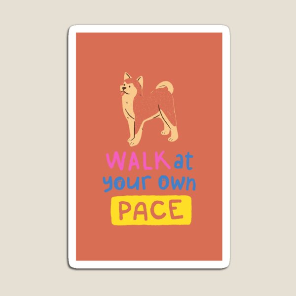 Item preview, Walk at your own pace designed and sold by Tia-Ako.