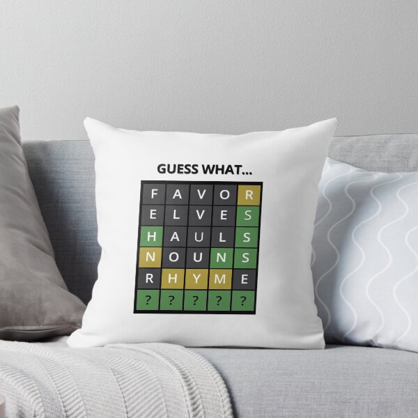 Item preview, Guess What Word - Wordle designed and sold by Tatzki-Design.