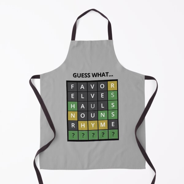 Item preview, Guess What Word - Wordle designed and sold by Tatzki-Design.