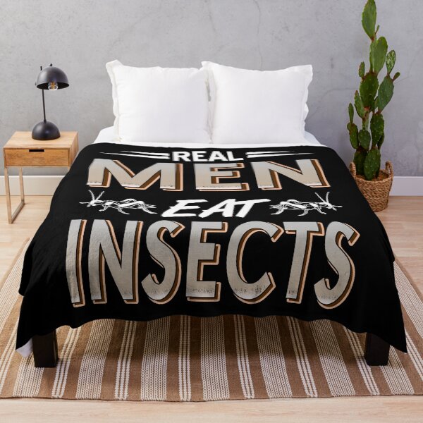 Item preview, Real Men eat Insects designed and sold by NeXore.
