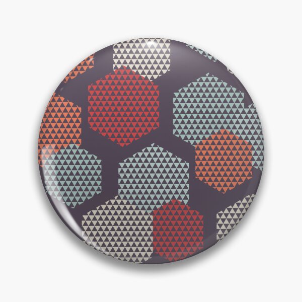 Item preview, Abstrakt, Abstract Geometric Triangle in Hexagon Design - Retro Styles designed and sold by BesanoStyle.