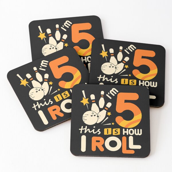 Item preview, This Is How I Roll 5th Birthday Bowling Shirt I'm Five Year Old designed and sold by Rebecca-Cruz.