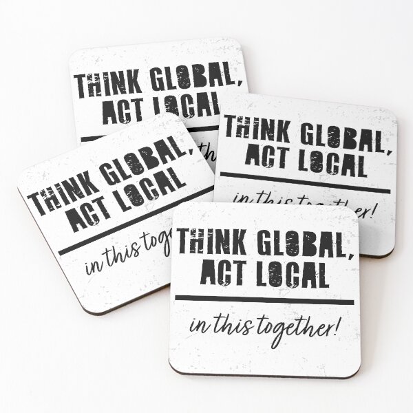 Item preview, Think globally, act locally designed and sold by Maestroedems.