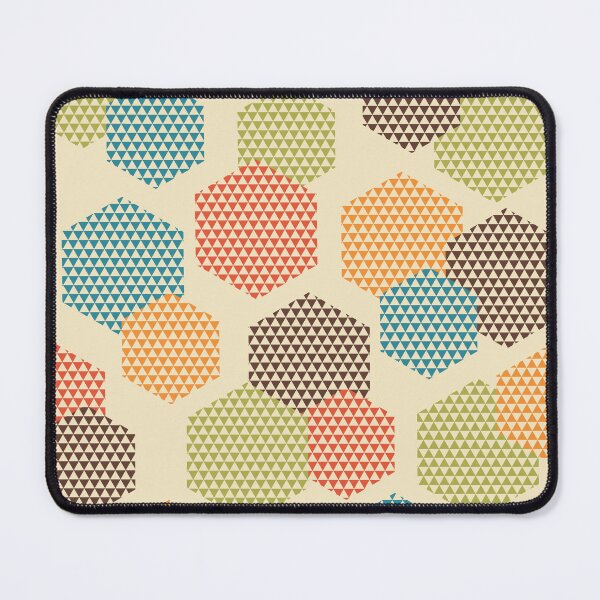 Item preview, Abstrakt, Abstract Geometric Triangle in Hexagon Design - Retro Styles designed and sold by BesanoStyle.