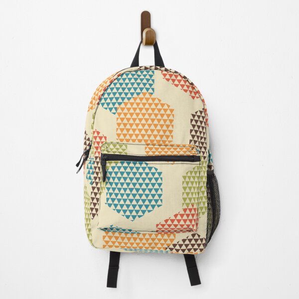 Item preview, Abstrakt, Abstract Geometric Triangle in Hexagon Design - Retro Styles designed and sold by BesanoStyle.