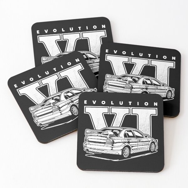 Item preview, Lancer Evolution VI White Print designed and sold by idrdesign.