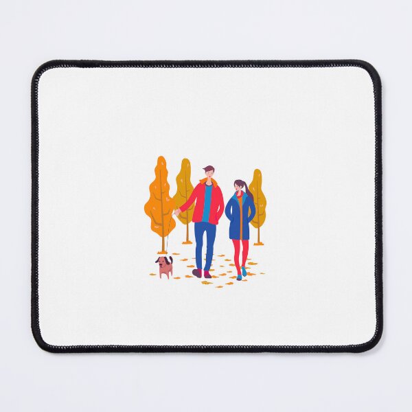 Item preview, two lovers Spent Hiking With Dog designed and sold by Saif6X.