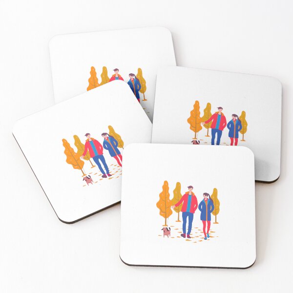 Item preview, two lovers Spent Hiking With Dog designed and sold by Saif6X.