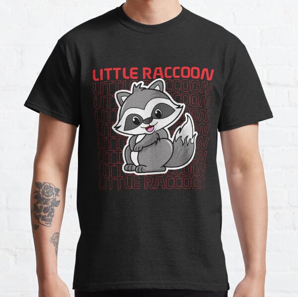 YXQMY The Racoon Rocks Washed Cotton Baby Boy Shirt Cute Summer T Shirt Funny YXQMY The Racoon Rocks Washed Cotton Baby Boy Shirt Cute Summer T Shirt Funny