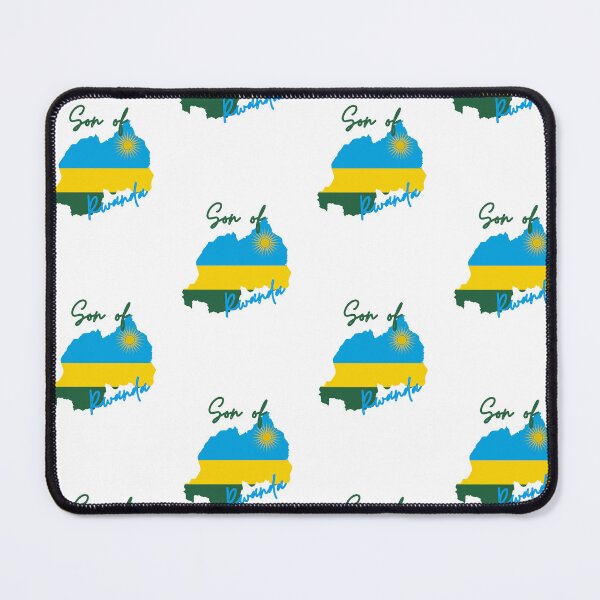 Item preview, Son of Rwanda Map Flag designed and sold by NovawayDirect.
