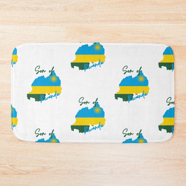 Item preview, Son of Rwanda Map Flag designed and sold by NovawayDirect.