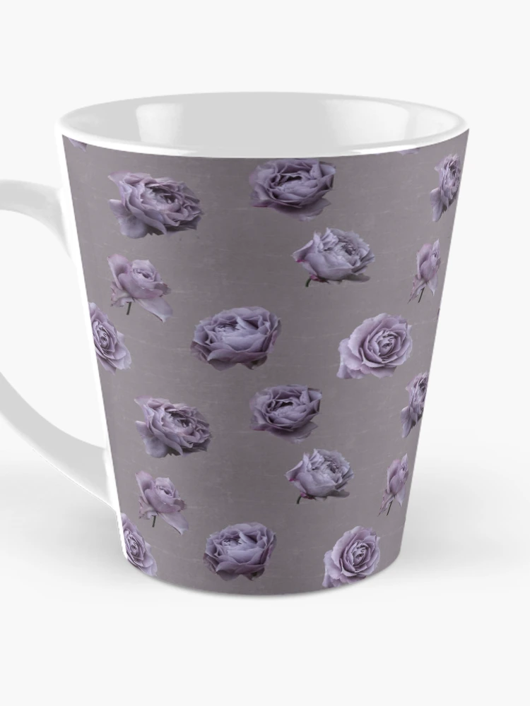 Thumbnail 3 of 4, Coffee Mug, Purple Roses designed and sold by RinaMDesigns.