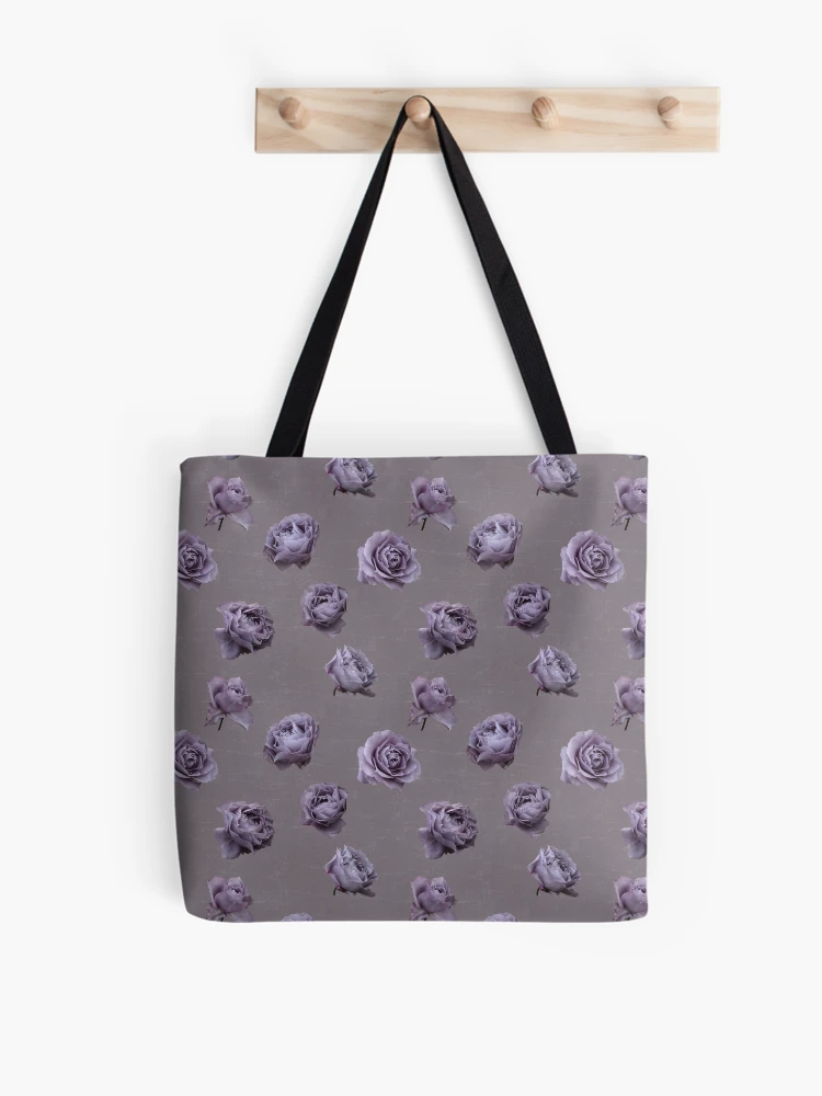 Thumbnail 1 of 2, Tote Bag, Purple Roses designed and sold by RinaMDesigns.