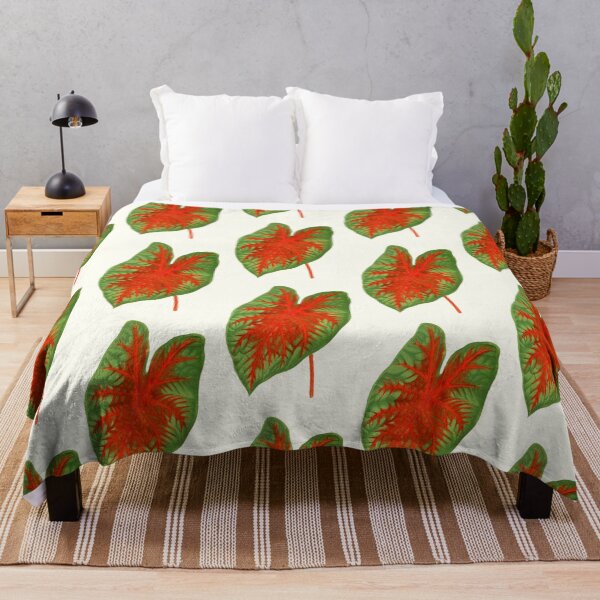 Item preview, Caladium Postman Joyner - botanical illustration designed and sold by chimakingthings.