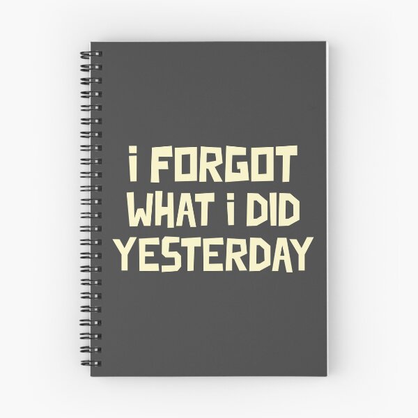 Item preview, I forgot what I did yesterday designed and sold by Salma Satya & Co.