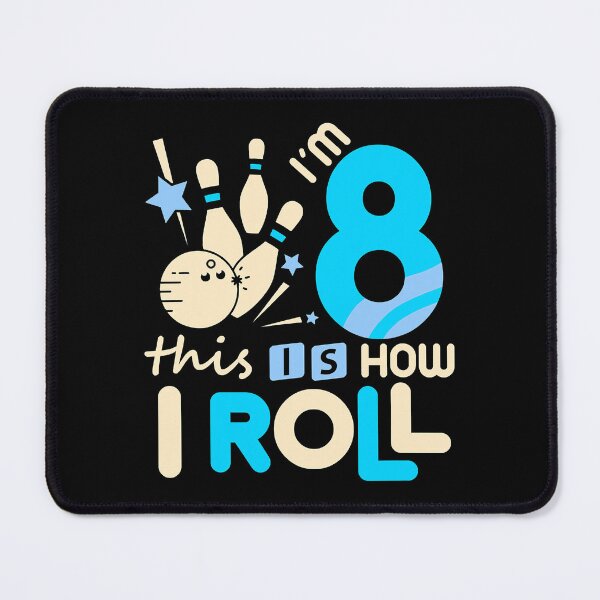 Item preview, Im 8 This Is How I Roll 8th Birthday Bowling designed and sold by Rebecca-Cruz.