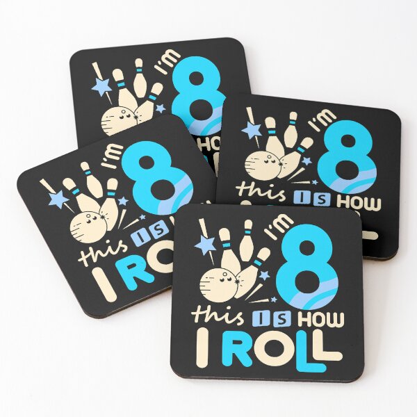 Item preview, Im 8 This Is How I Roll 8th Birthday Bowling designed and sold by Rebecca-Cruz.