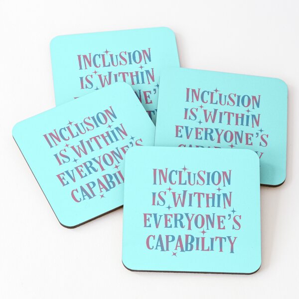 Item preview, Inclusion Is Within Everyone’s Capability Neurodiversity / Neurodivergence / Inclusivenes designed and sold by MJDezigns.
