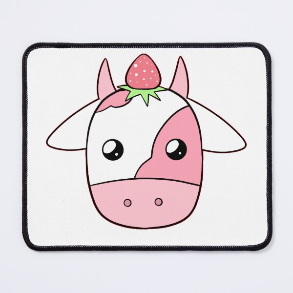 Item preview, Kawaii Strawberry Cow  designed and sold by Cloudlilies.