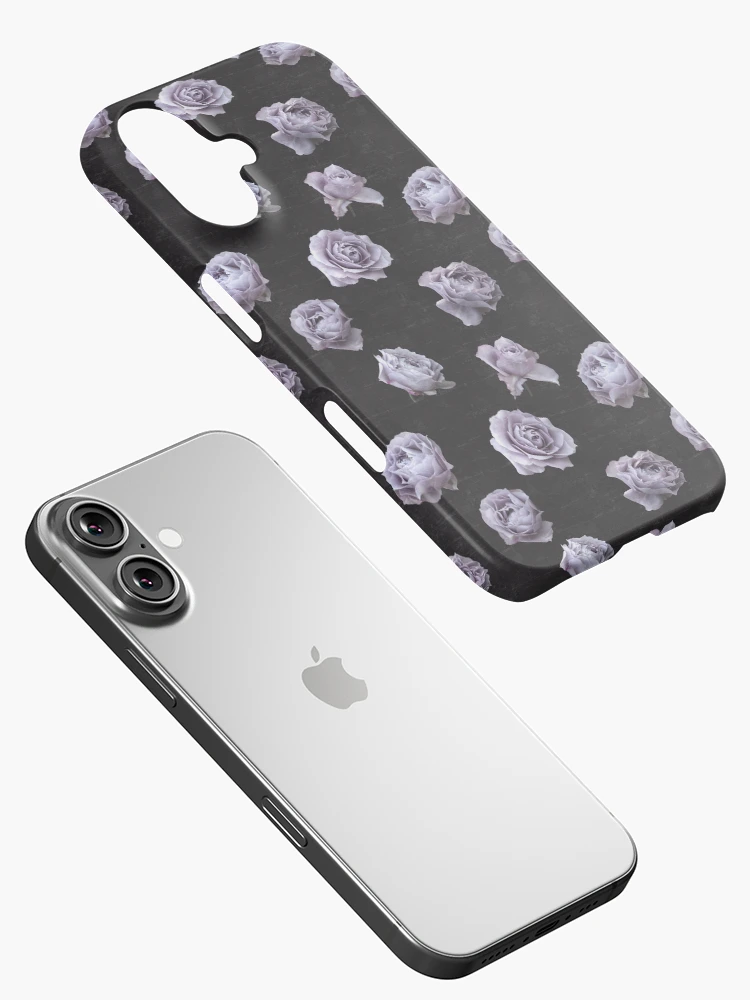Thumbnail 2 of 4, iPhone Case, Purple Roses  designed and sold by RinaMDesigns.