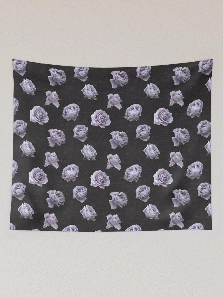 Thumbnail 2 of 3, Tapestry, Purple Roses designed and sold by RinaMDesigns.
