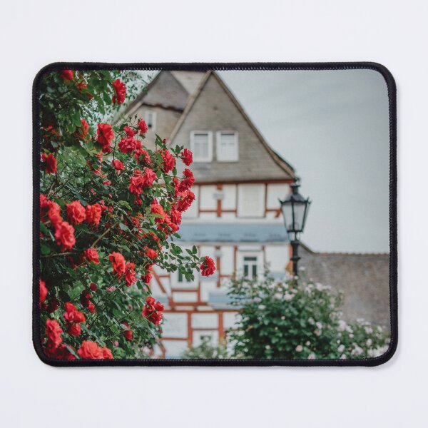 Item preview, half-timbered and roses designed and sold by Janinapohl.
