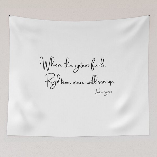 Item preview, When the System fails, righteous men will rise up.  designed and sold by YogaZesty.