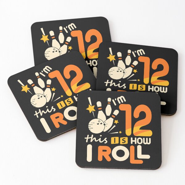 Item preview, Im 12 Twelve This Is How I Roll 12th Birthday Bowling designed and sold by Rebecca-Cruz.