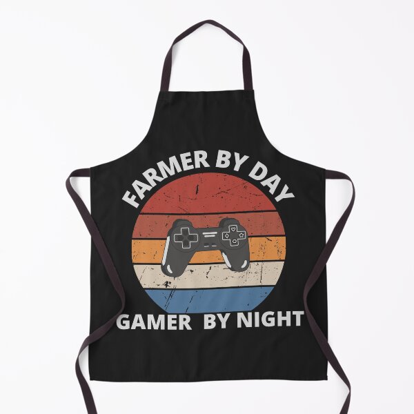 Item preview, Funny Farmer by Day Gamer by Night | Farm Video Game Lover | Farmer Gamer Job Joke designed and sold by Nepaz-Designs.